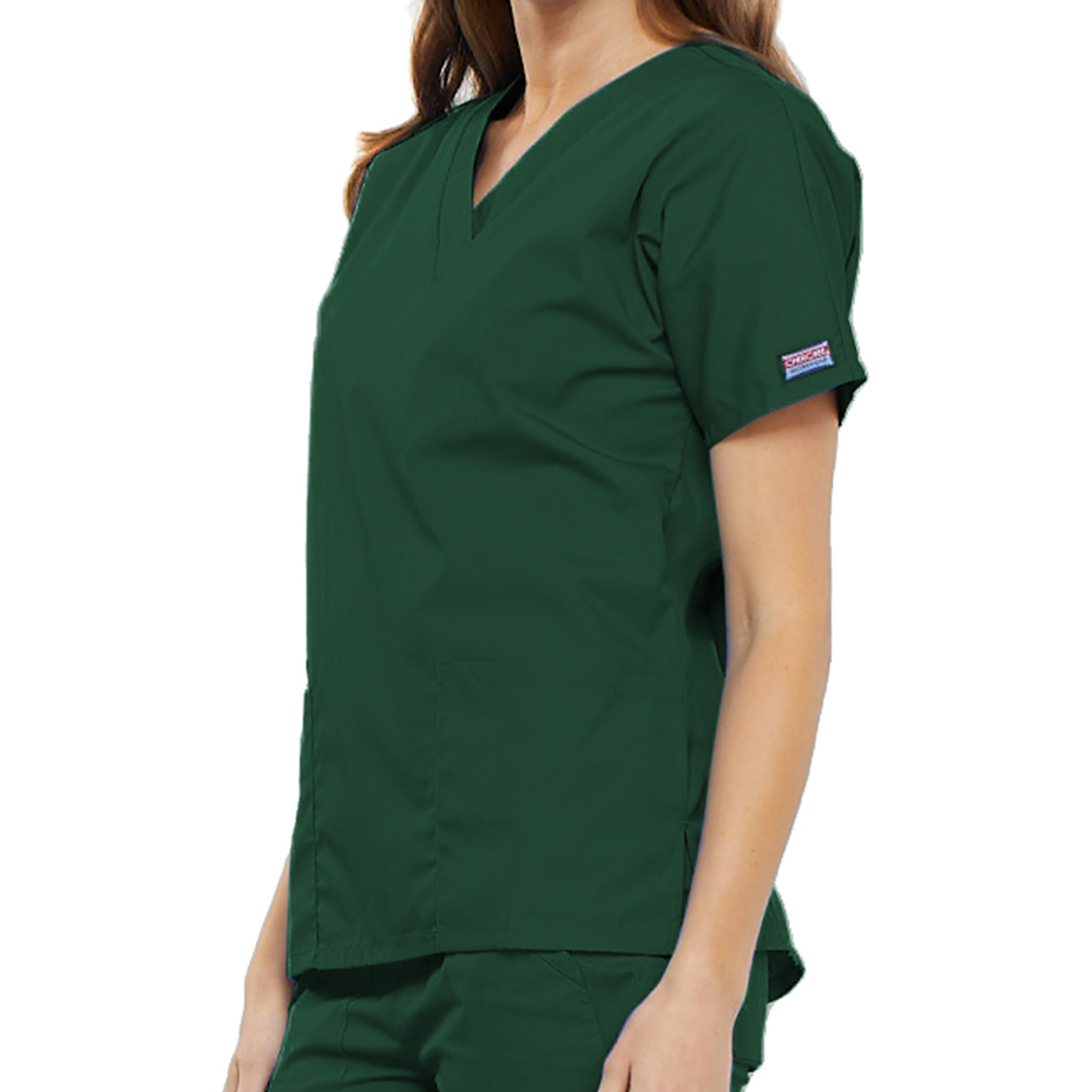 Guéthary - Tunique médicale - Col V - Manches courtes - Femme - Cherokee - Couleur 1 Cherokee Authentic Workwear