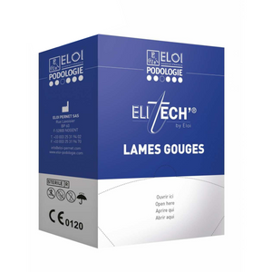 500 lames de gouges N°1 - Elitech by Eloi Eloi Podologie