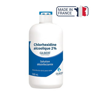 Chlorhexidine Alcoolique 2% - 3 conditionnements - Laboratoire Gilbert