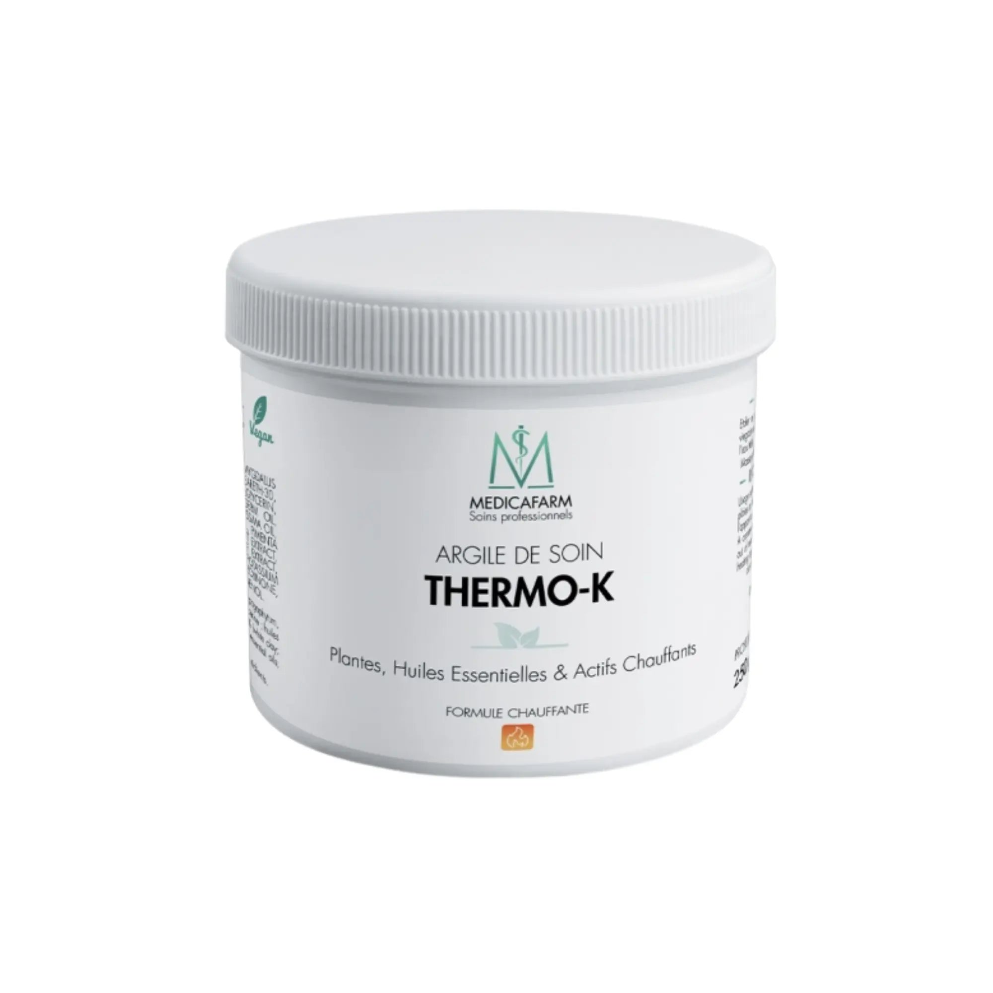 Argile de soin Thermo-K - Chauffant - Pot 250g - Medicafarm Medicafarm 