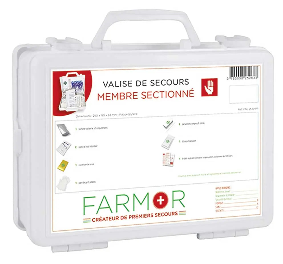 Coffret de secours Membre sectionné - Farmor Farmor 