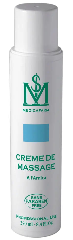 Crème de massage à l'arnica - Flacon Airless 250ml - Medicafarm - My Podologie