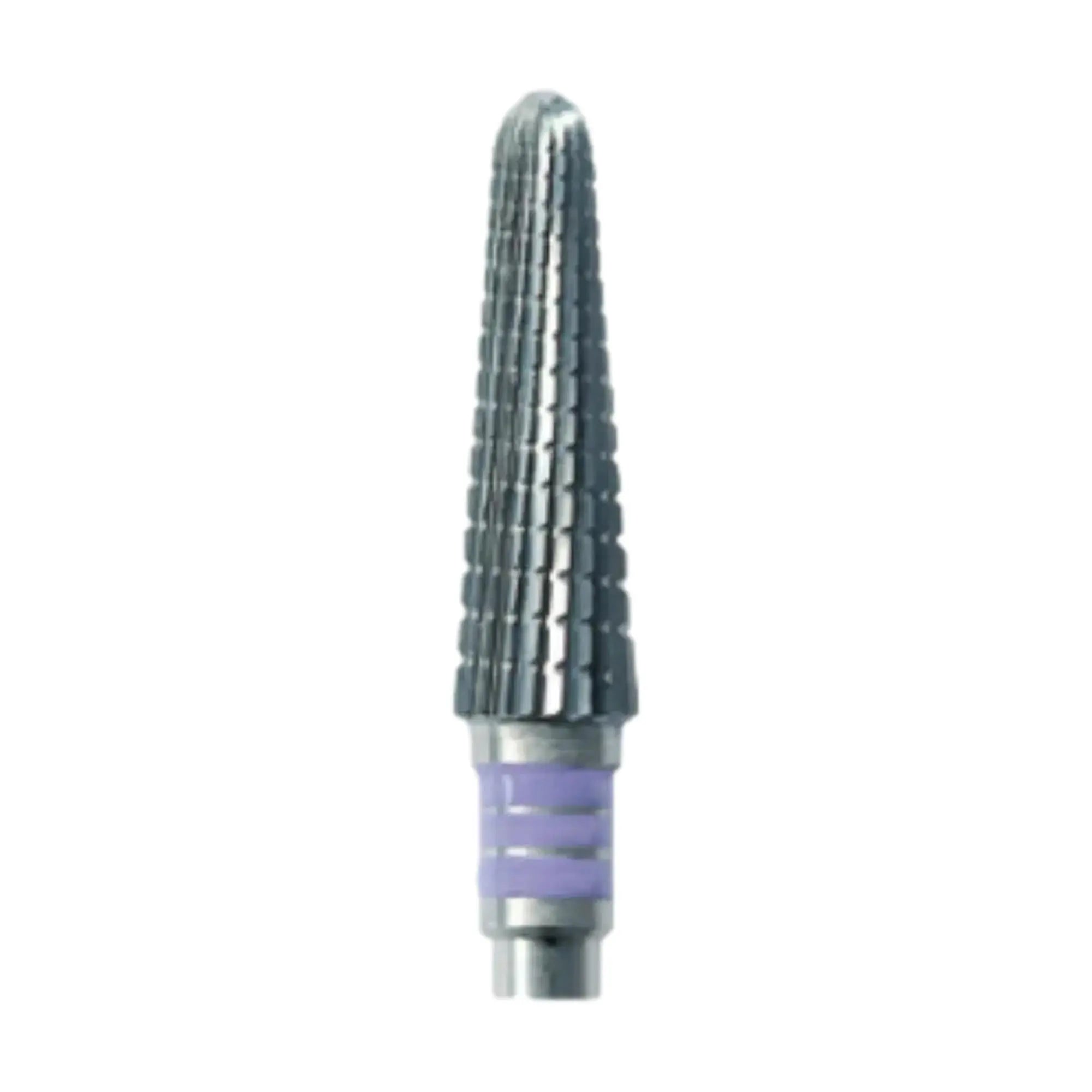 E6925 Tungsten Carbide Burr - Normal Nail Abrasion - Super Fine Helical Teeth - 4mm