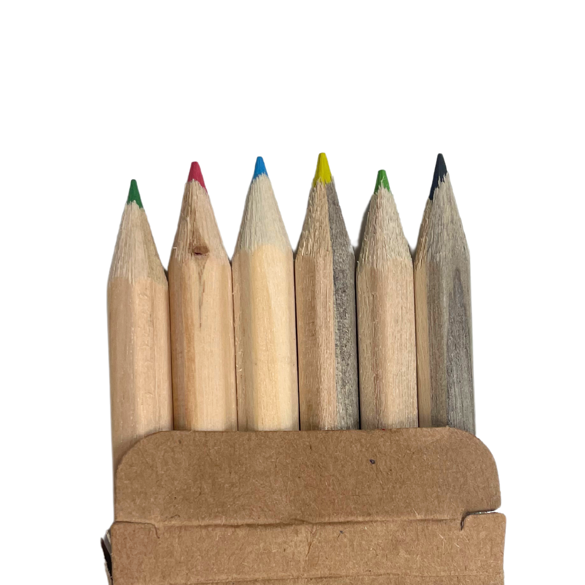 Minis Crayons de Couleur en bois - 6 pièces My Podologie 