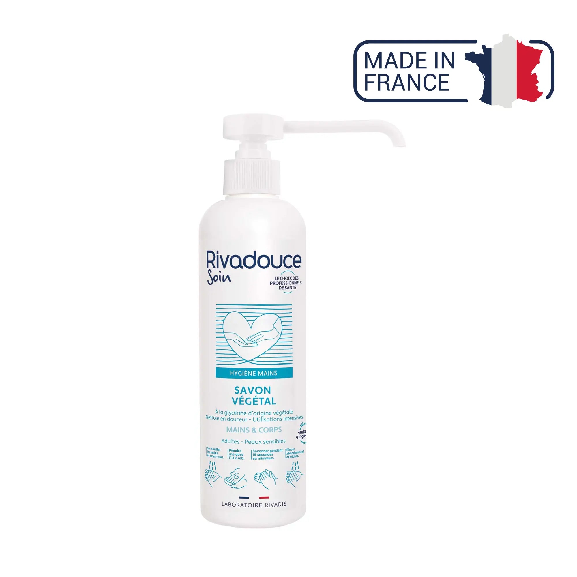 Savon Végétal - 2 contenances - Rivadouce Rivadouce 