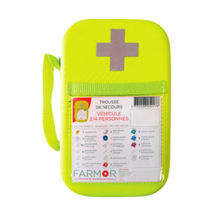 Trousse de secours Véhicule - 2 à 4 personnes - Farmor - My Podologie